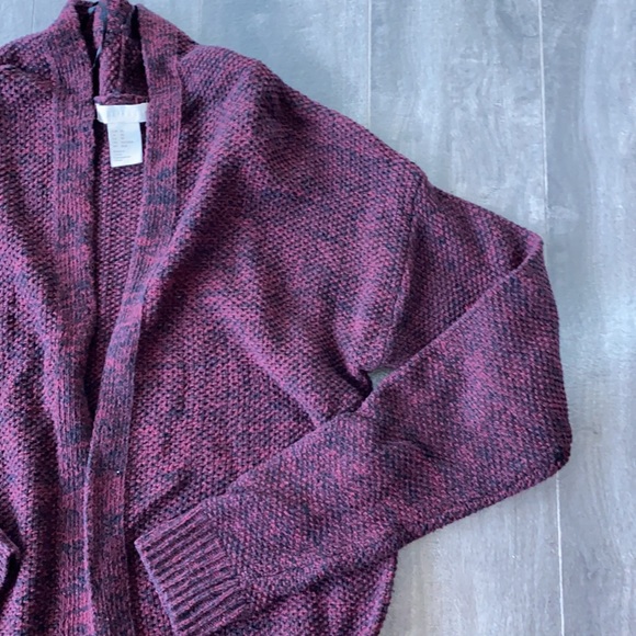 Women’s H&M long cardigan - pebble burgundy - Picture 4 of 6